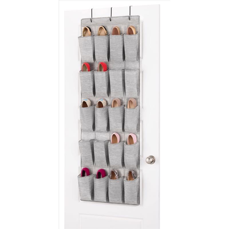 Whitmor 5455-10-CTF 54 in. H X 19 in. L Fabric Hanging Shoe Organizer