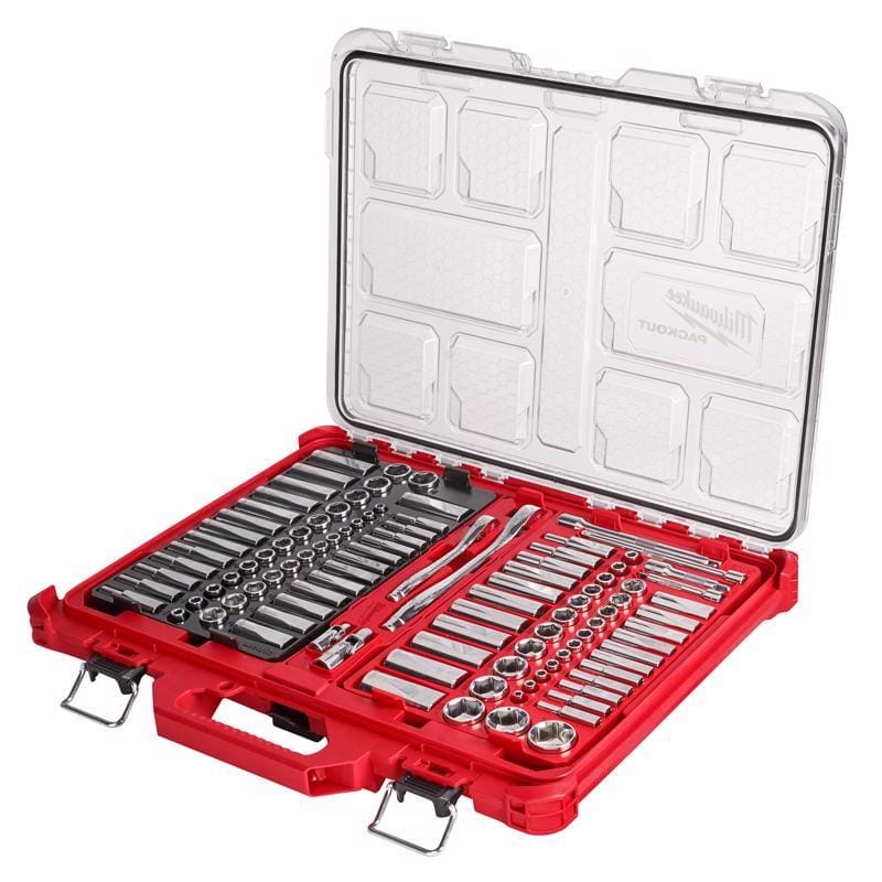 Milwaukee 48-22-9486 1/4In & 3/8 106 Piece Ratchet And Socket Set