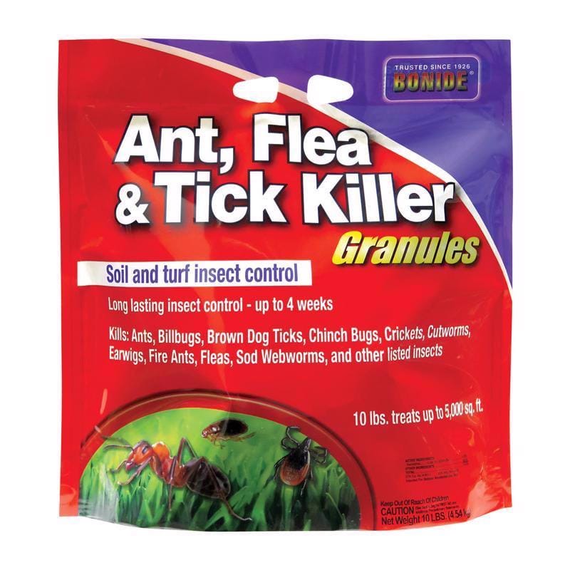 Bonide 60613 Ant, Flea & Tick Insect Killer Granules 10 lb