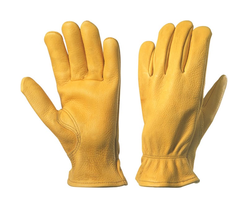 Wells Lamont 962L Men's Driver Gloves Gold L 1 pair