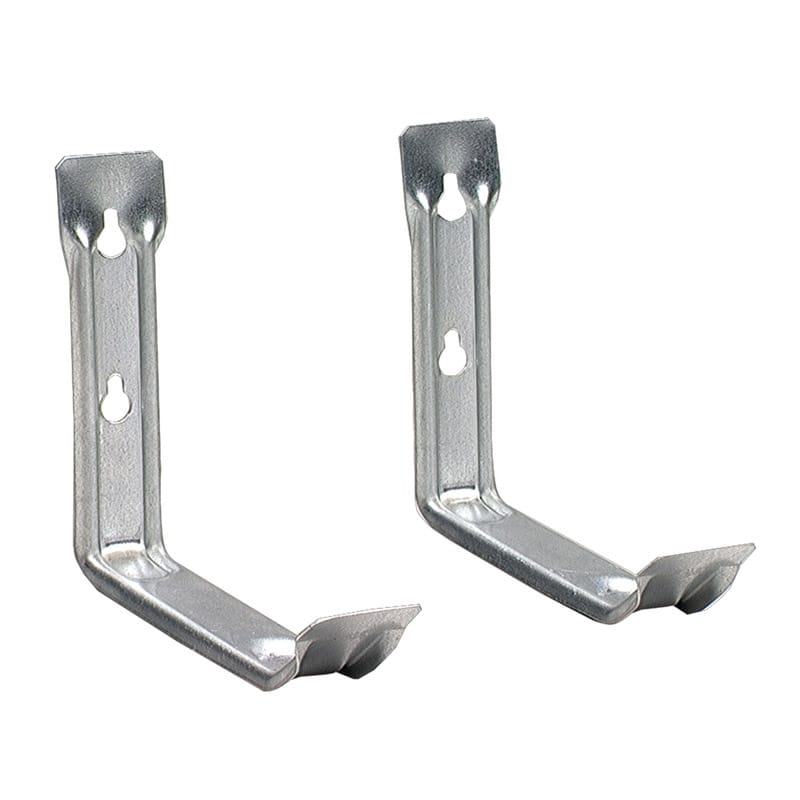 Crawford UHS3 7.25 in. L Silver Zinc Medium Utility Ladder Hook 20 lb. cap. 2 pk