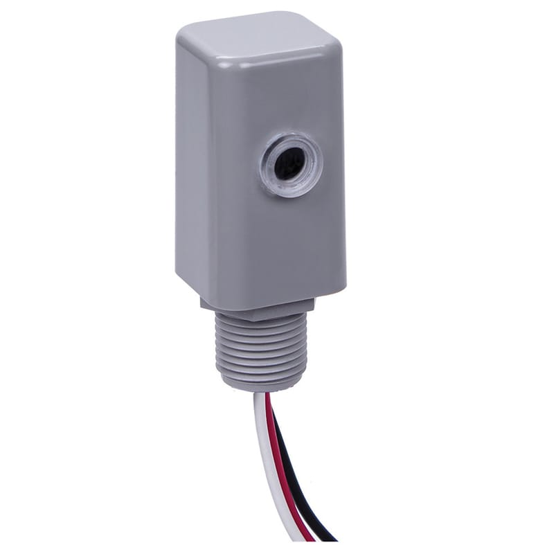 Intermatic EK4136SD89 NightFox Gray Photoelectric Stem Mount Light Control 1 pk
