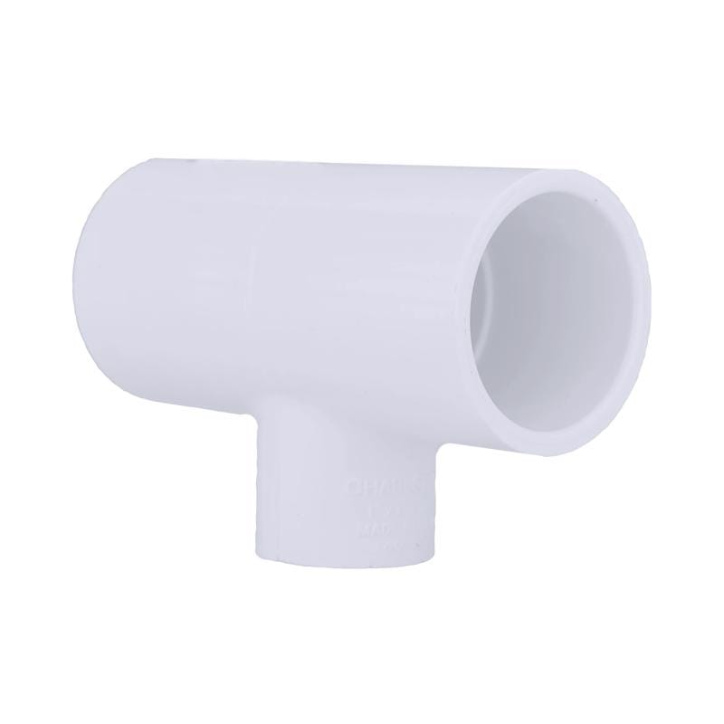 Charlotte Pipe PVC 02400 4100 Schedule 40 3/4 in. Slip X 3/4 in. D Slip PVC Reducing Tee 1 pk