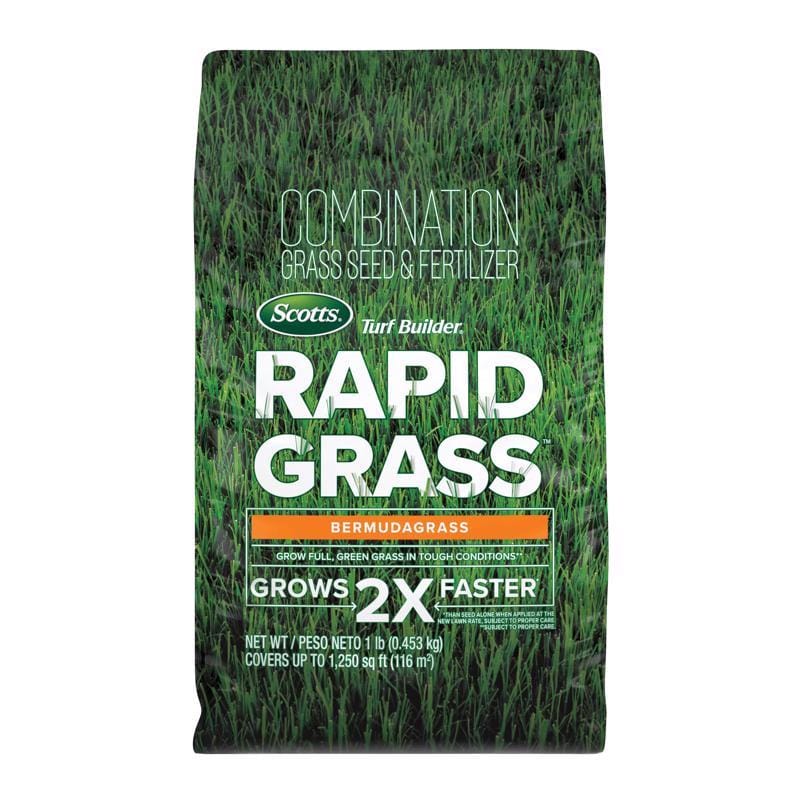 Scotts 18742A Turf Builder Bermuda Grass Sun or Shade Grass Seed and Fertilizer