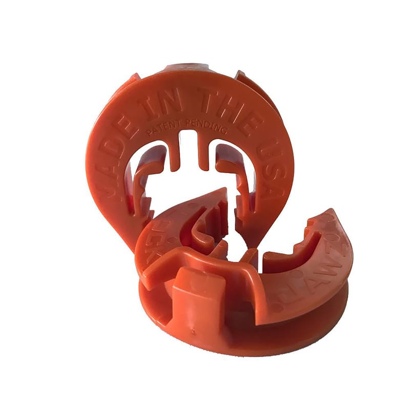 LockJawz T-360 ORANGE T-Post Fence Insulator Orange