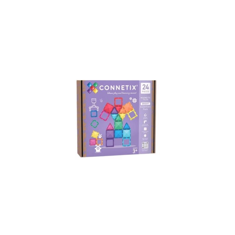 Connetix CT-B-00024-ES Magnetic Tiles 24 pc