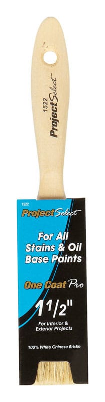 Linzer 1522 0150 Project Select 1-1/2 in. Flat Paint Brush