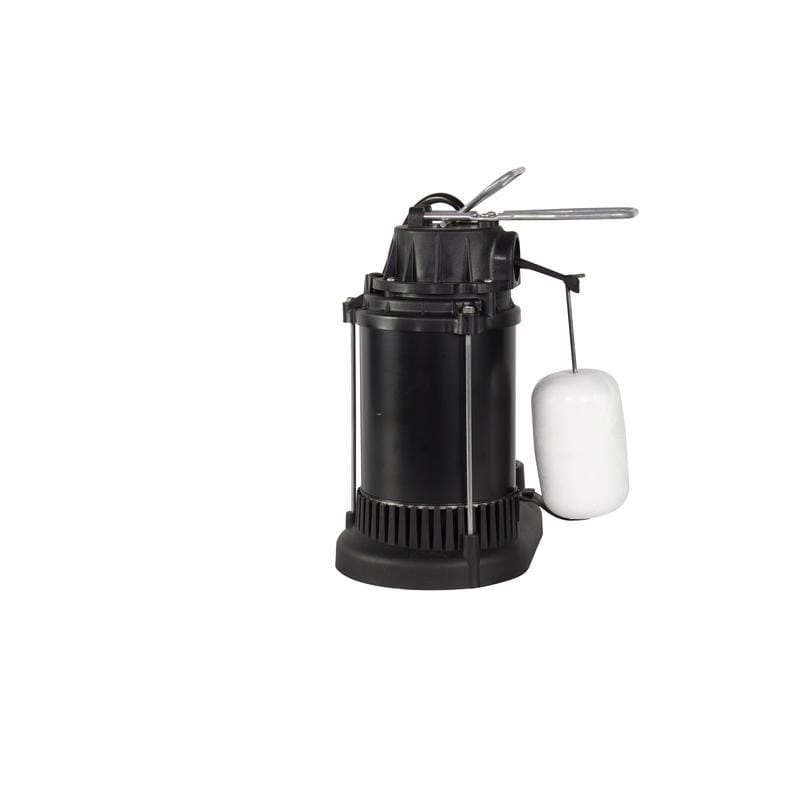 Wayne SPF50 1/2 HP 4,300 gph Thermoplastic Vertical Float Switch AC Submersible Sump Pump 8 ft