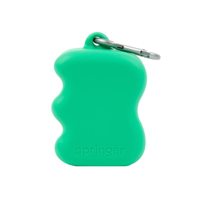 Springer TR1003-12 For Dog Green Rubber Treat Pouch 1 pk