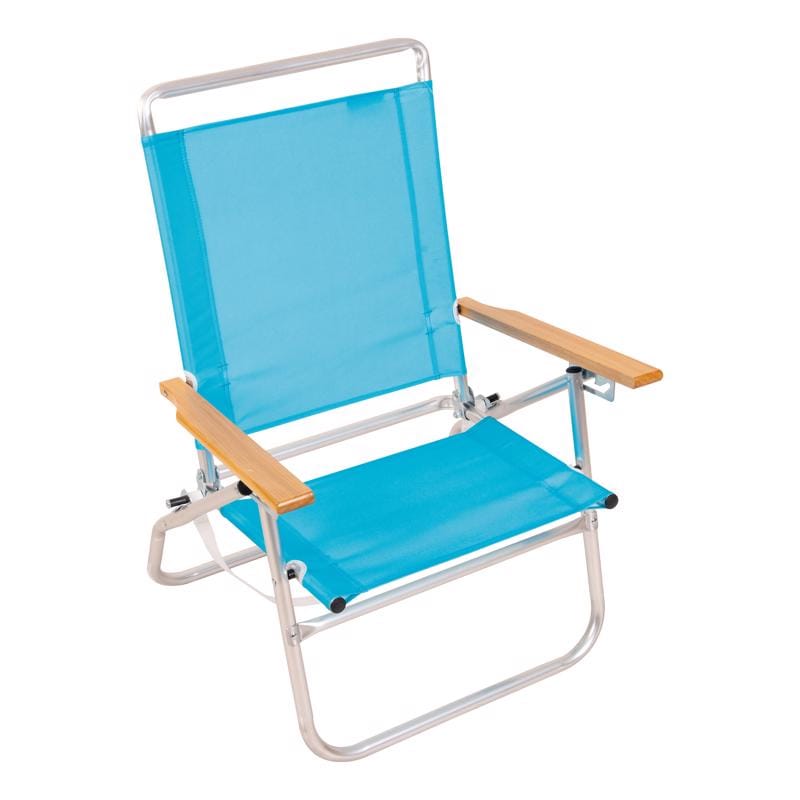 Wave Beach SC2601-72PK6 3-Position Lime Beach Folding Chair