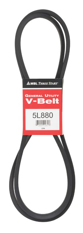 Mitsuboshi 5L880A FHP General Utility V-Belt 0.63 in. W X 88 in. L For Fractional Horsepower Motors