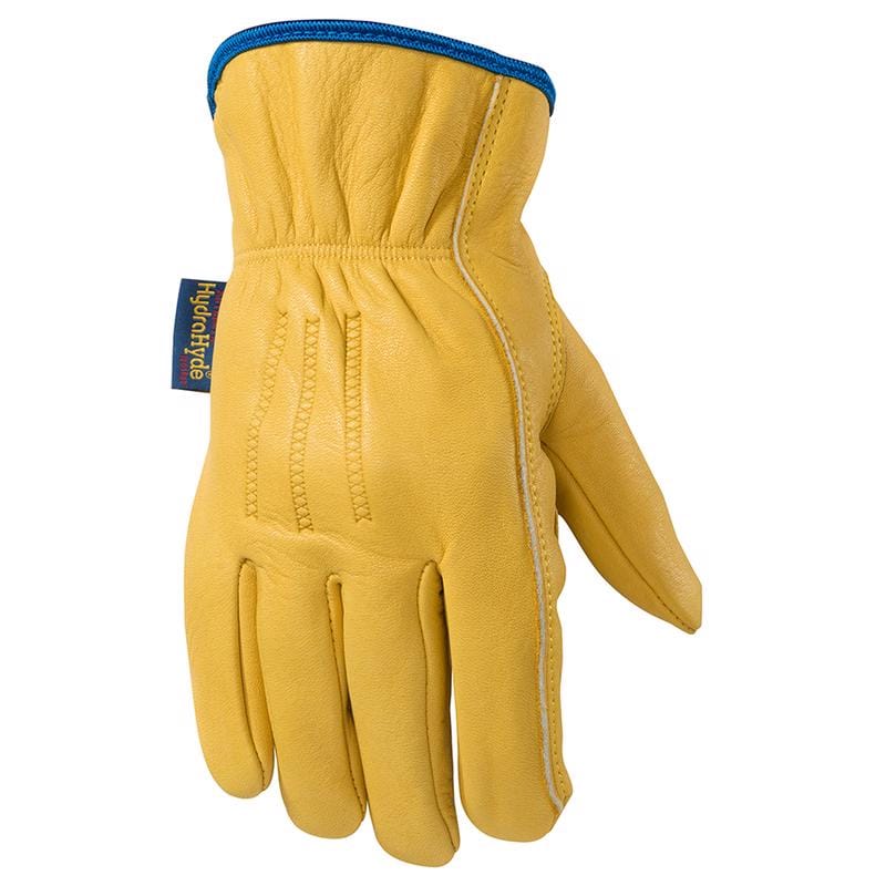 Wells Lamont 1168M HydraHyde Men's Outdoor Heavy Duty Work Gloves Gold M 1 pair