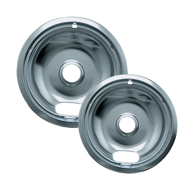 Range Kleen 12562X Steel Drip Bowls 8 in. W X 8 in. L