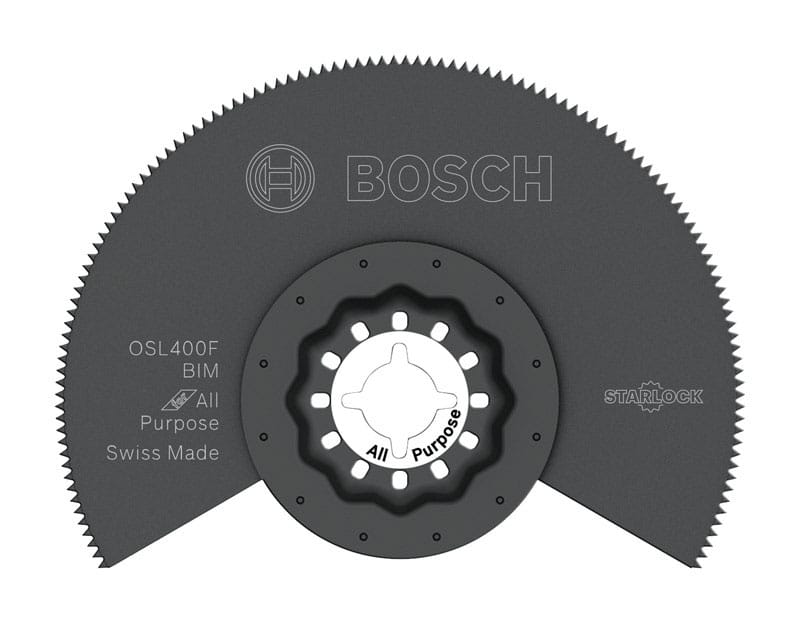 Bosch OSL400F Starlock 4 in. X 4 in. L Bi-Metal Segment Blade 1 pk