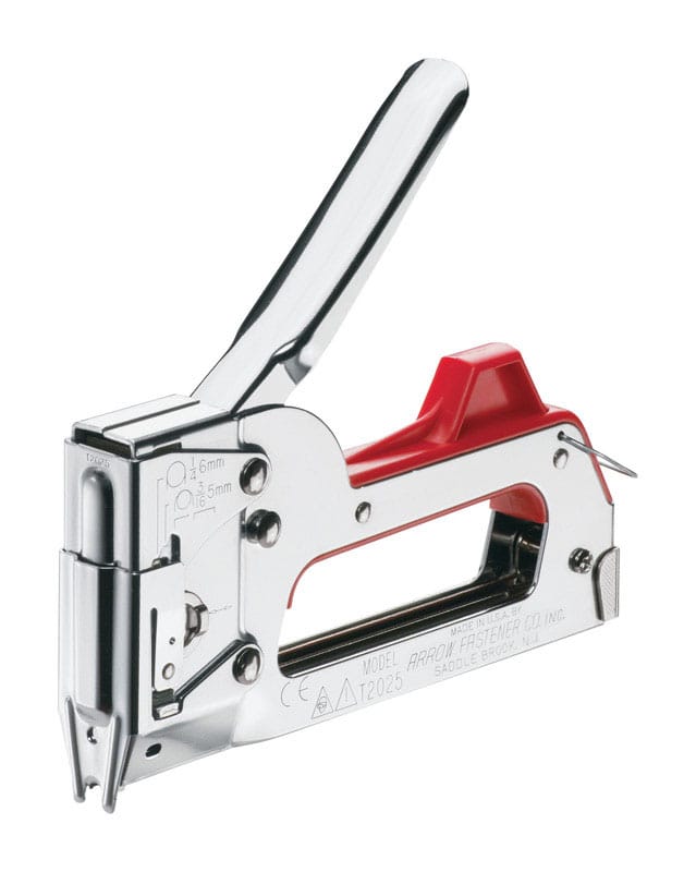 Arrow T2025-6 5/16 in. Flat, Round Stapler and Tacker