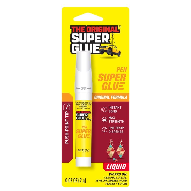 THE Original Super GLUE 11710292 High Strength Cyanoacrylate Super Glue Pen 0.07 oz