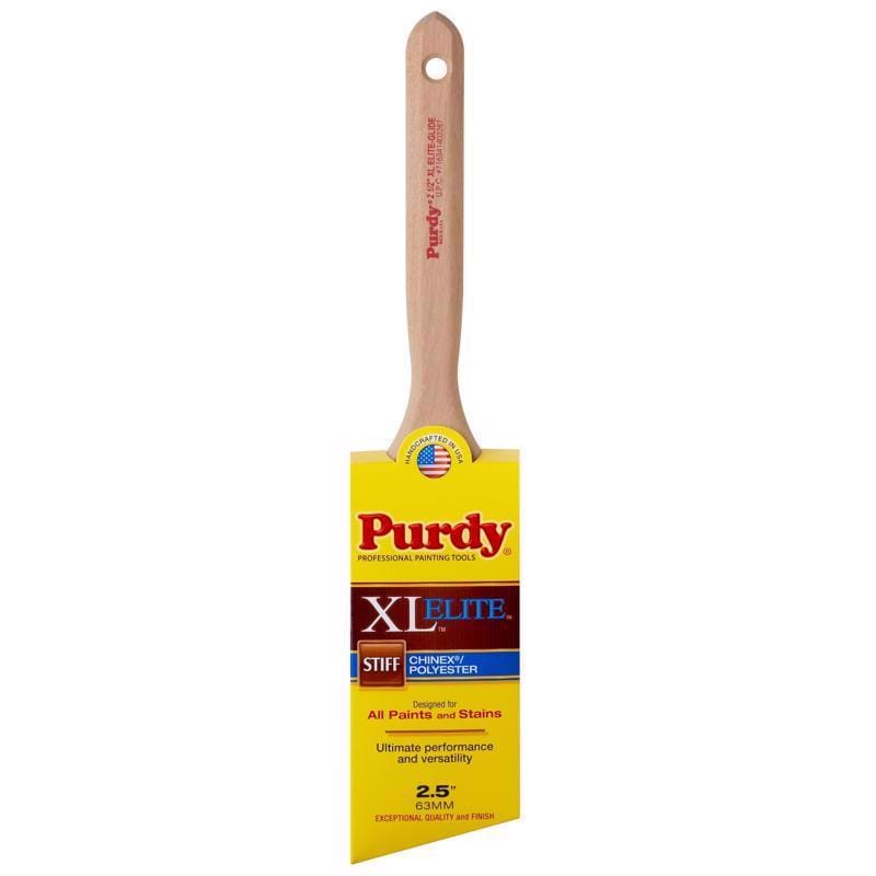 Purdy 144152525 XL Elite Glide 2-1/2 in. Stiff Angle Trim Paint Brush