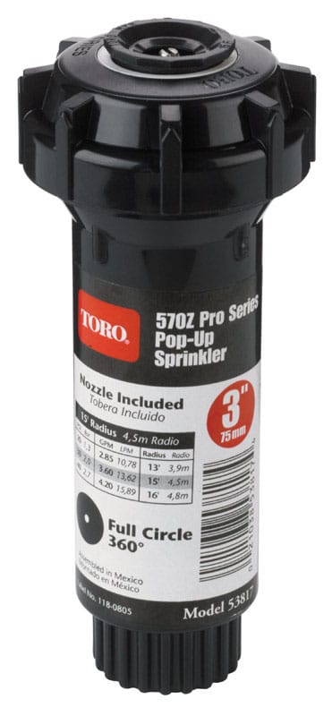 Toro 53817 570Z Pro Series 3 in. H Full-Circle Pop-Up Sprinkler