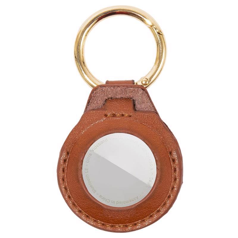Hillman 9985110 Sanitas Leather Assorted Black/Brown Keychain