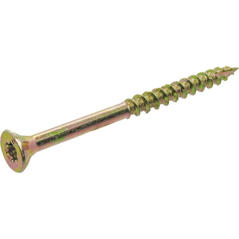 Grip-Rite 212GCS25BK No. 9 wire X 2-1/2 in. L Star Flat Head Coarse Construction Screws