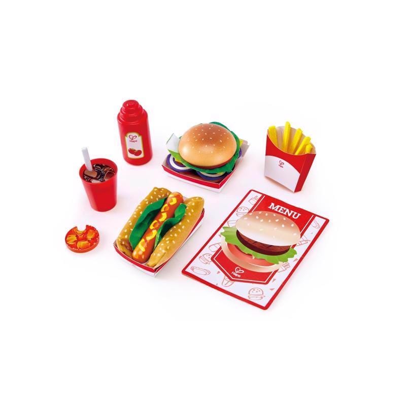 Hape E3160 Fast Food Set 27 pc