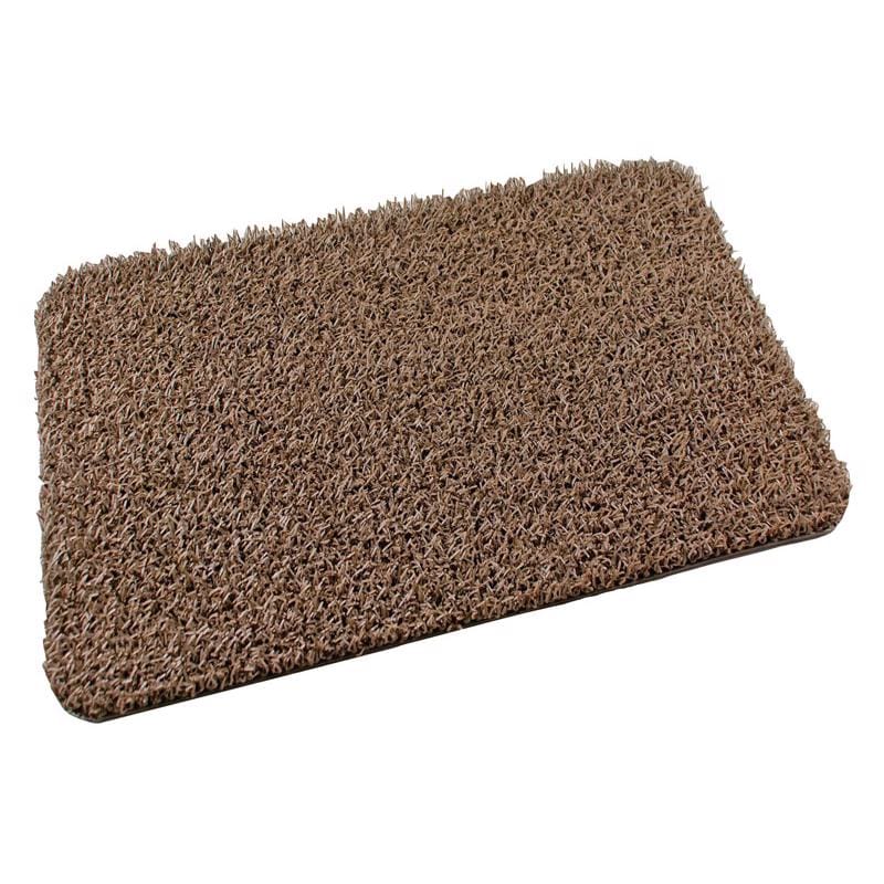 Grassworx 10372028 Clean Machine 18 in. W X 24 in. L Taupe Flair Astroturf Door Mat