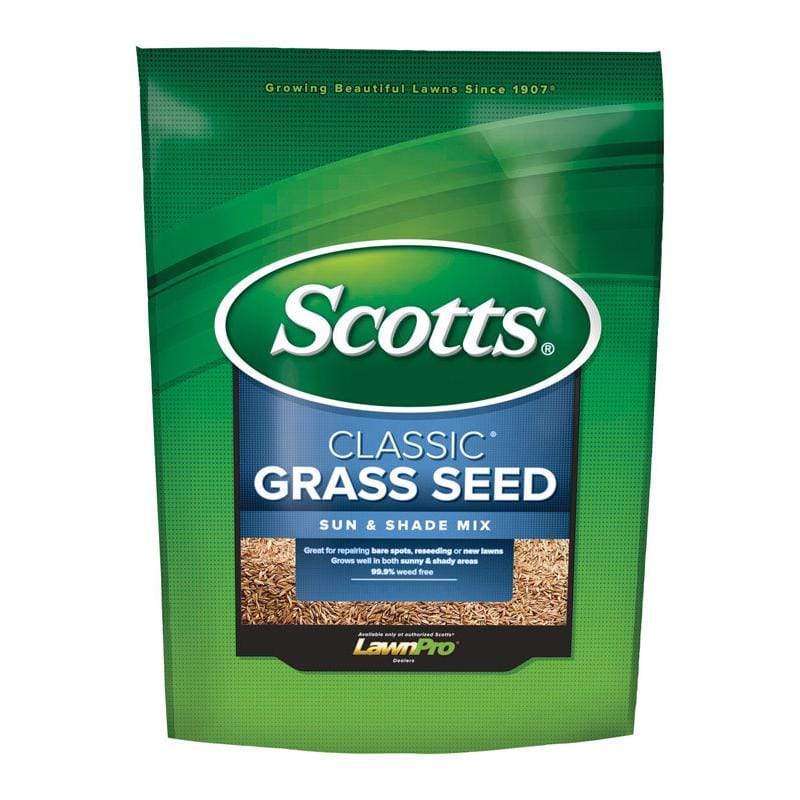 Scotts 17185A Classic Mixed Sun or Shade Grass Seed 7 lb