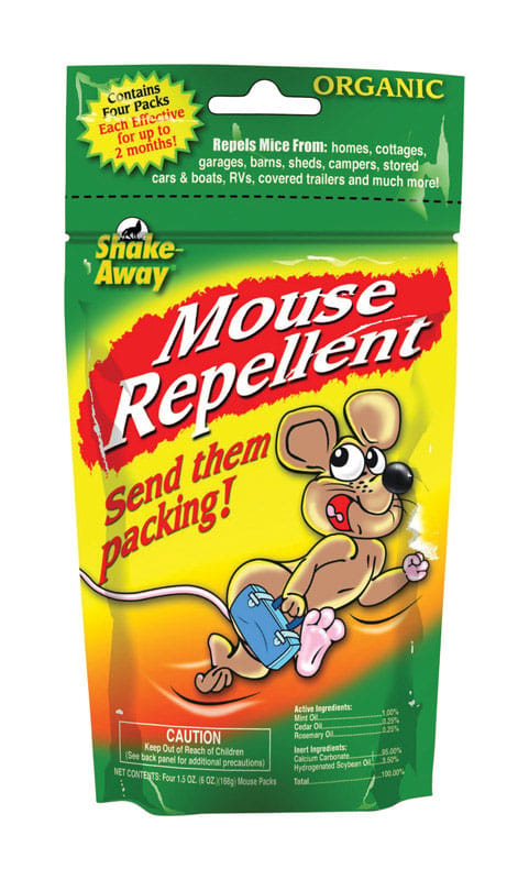 Shake-Away 4152424 Animal Repellent Granules For Mice 4 pk