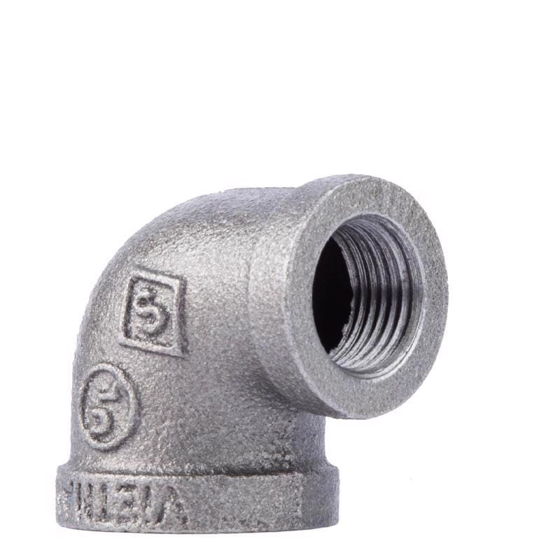 STZ Industries 310URE-3412 3/4 in. FIP each X 1/2 in. D FIP Black Malleable Iron 90 degree Reducing Elbow