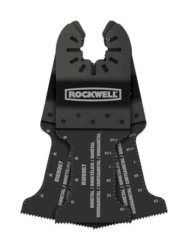 Rockwell RW8967.3 1-3/8 in. L Bi-Metal Plunge Cut Oscillating Blade 3 pk