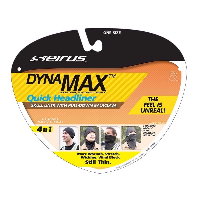 Seirus 8077.0.0010 Dynamax Winter Hat Black One Size Fits All
