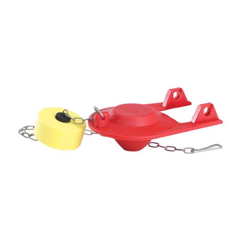 Korky 2004BP Toilet Flapper Red For Universal