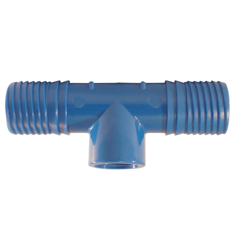 Apollo ABTFT1112 Blue Twister 1 in. Insert in to X 1 in. D Insert Polypropylene Tee 1 pk