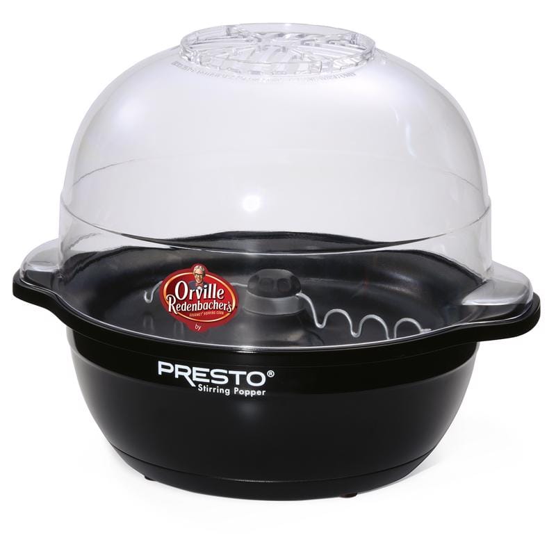 Presto 05204 Orville Redenbacher's Gloss Black 6 cups Oil Popcorn Machine
