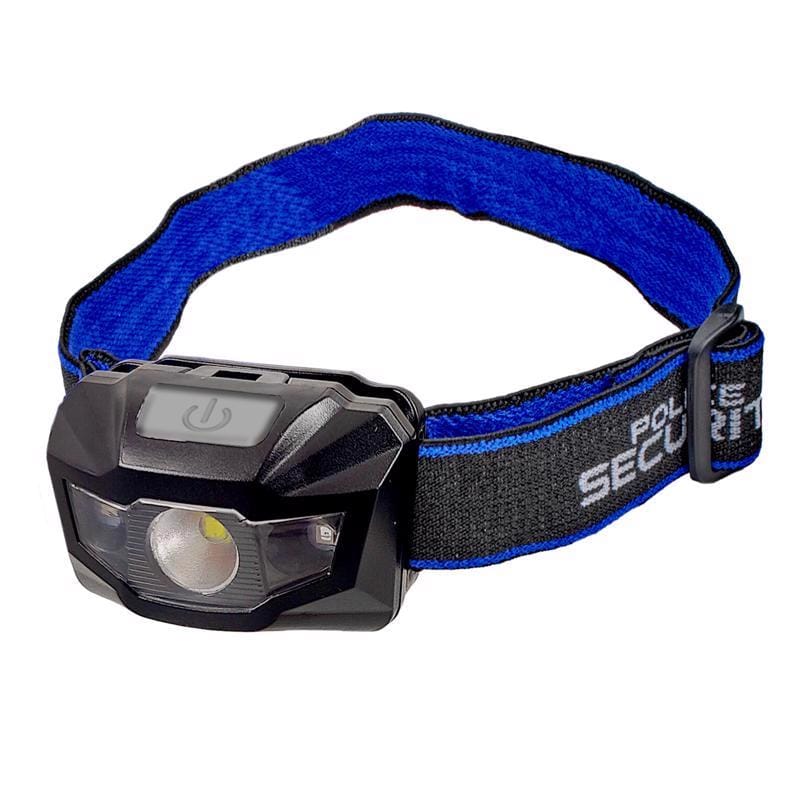 Police Security 98969 Connector 2.0 280 lm Black LED Head Lamp AAA Battery