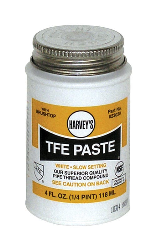Harvey's H23030 White Pipe Thread Compound 4 oz