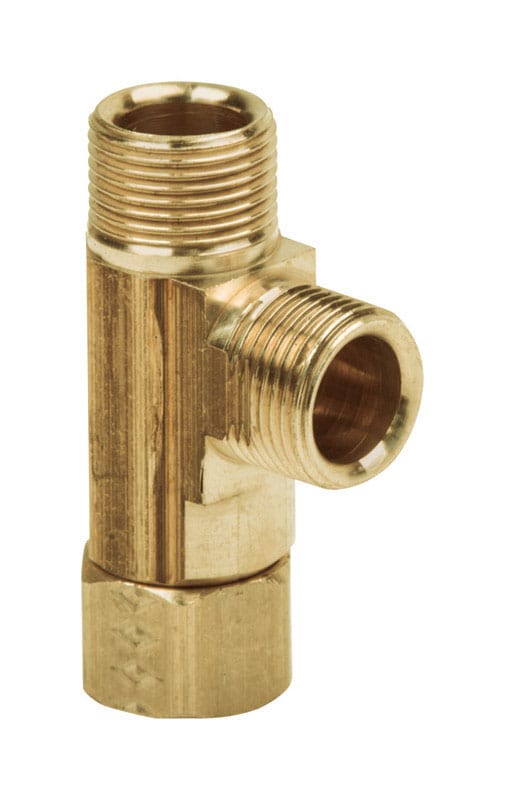 BrassCraft CT2-666X P 3/8 in. Female pc X 3/8 in. D Female Brass Tee