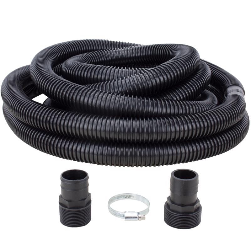 Star Water Systems 020123 Plastic Discharge Hose Kit 1-1/4 in. D X 24 ft. L