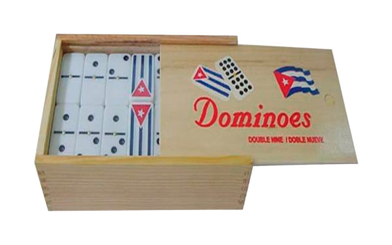 Bene Casa BC-40854 Dominoes Double Nine in Wooden Box 55 pc