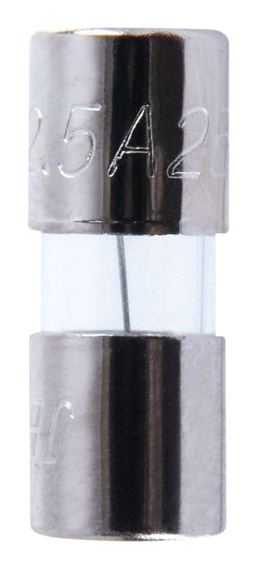 Jandorf 60615 AGA 2.5 amps Fast Acting Fuse 4 pk