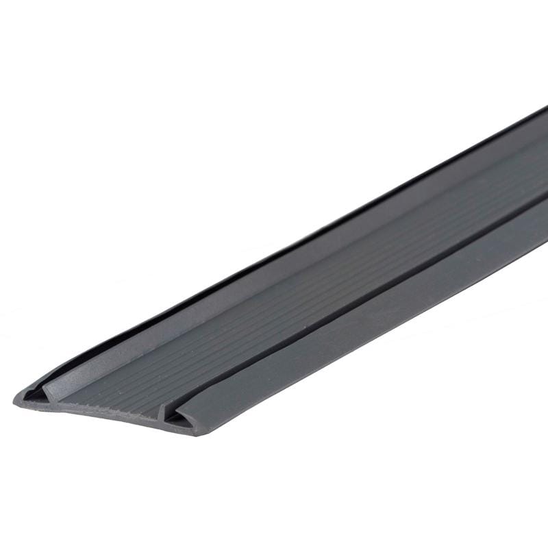 M-D Building Products 13466 Gray Vinyl Threshold Insert For Low Thresholds 36 in. L X 0.63 in.