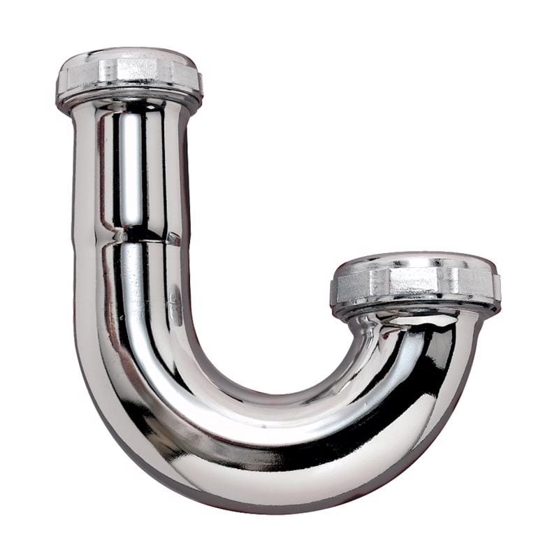 Keeney 10318CP 9-3/4 in. L Brass J-Bend