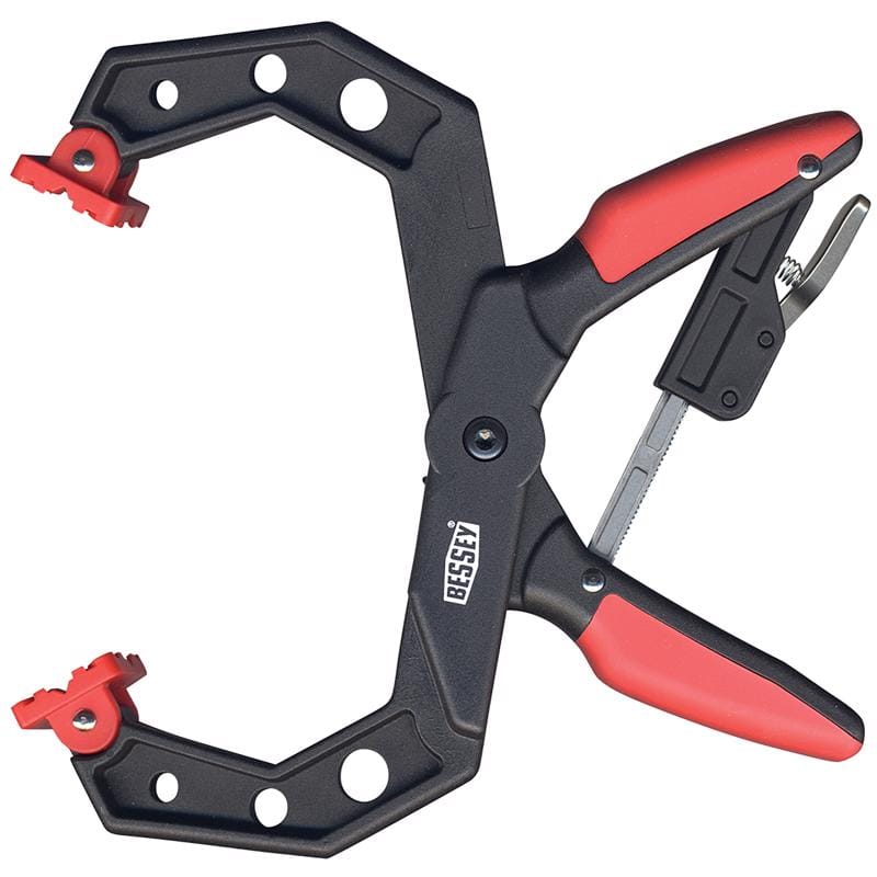 Bessey XCRG4 4 in. X 3 in. D Ratcheting Clamp 40 lb 1 pk