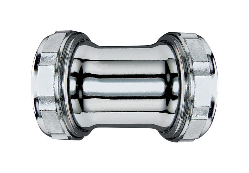 Plumb Pak PP169 1-1/4 in. D Brass Straight Extension Coupling