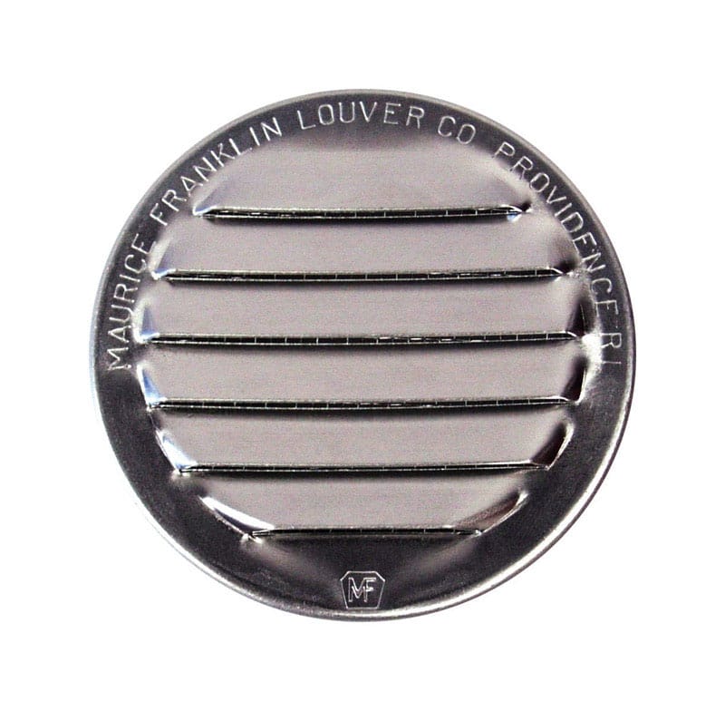 Maurice Franklin Louver RL-100 1.5 1.5 in. W X 1.5 in. L Bright Silver Aluminum Mini Louver