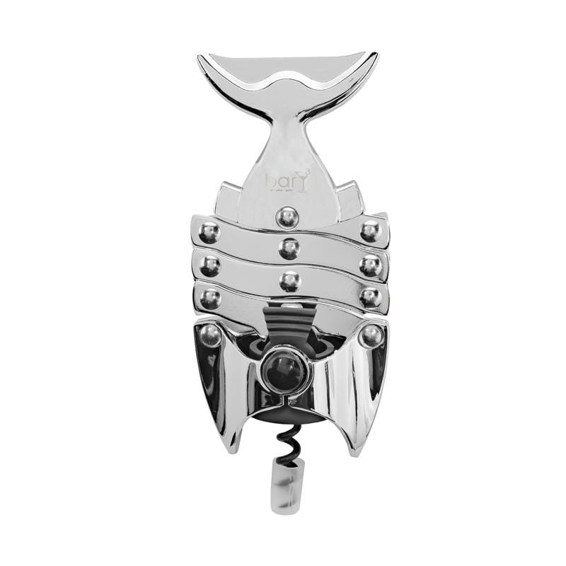 BARY3 BAR-0759 Silver Stainless Steel Corkscrew