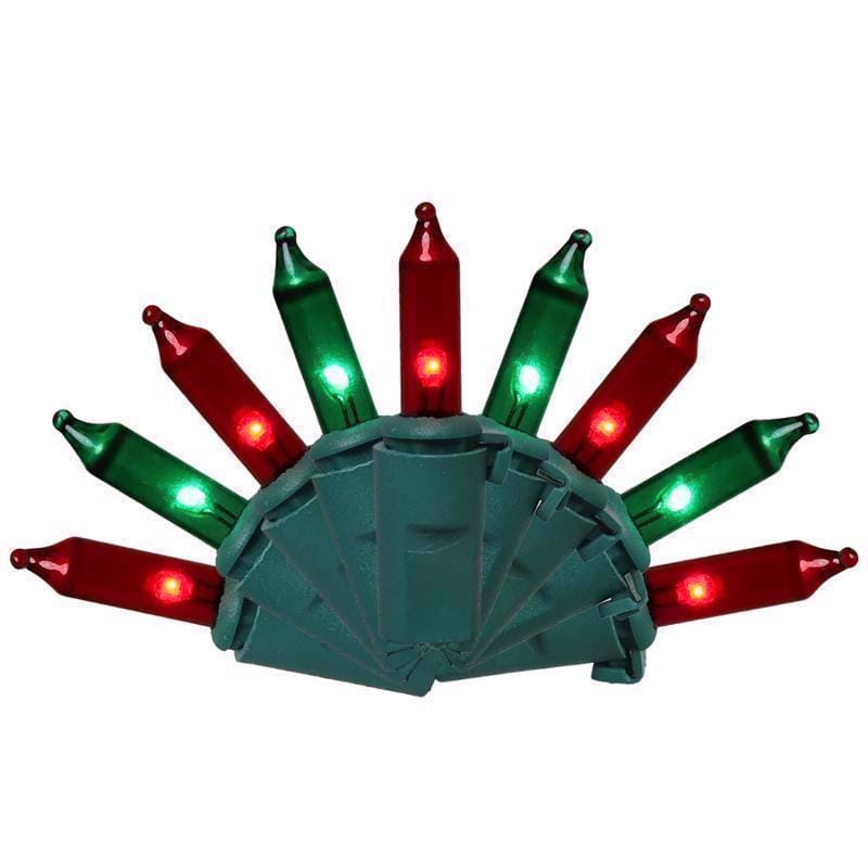 Celebrations RT5100RGA Classic LED T5 Green/Red 100 ct String Christmas Lights 24.75 ft.