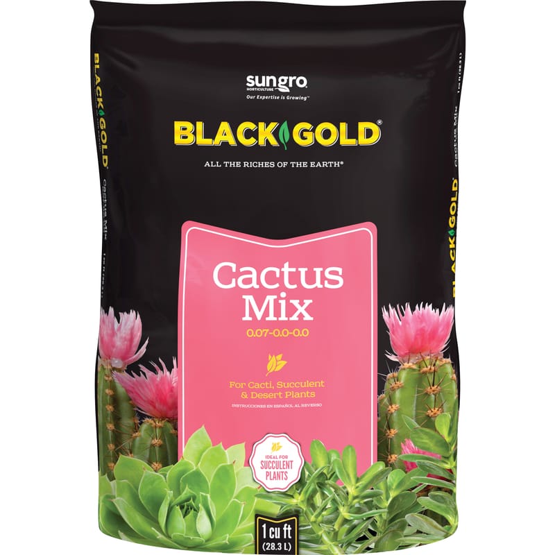 Black Gold 1410602.CFL001P Organic Cacti and Succulent Potting Mix 1 cu ft