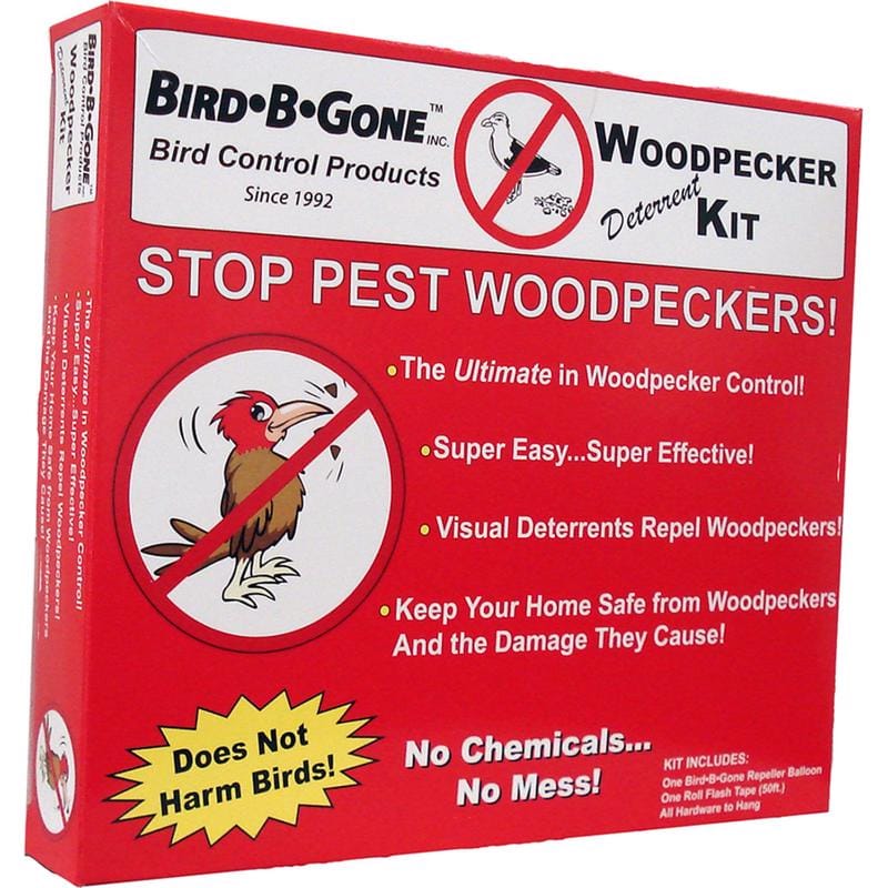Bird-B-Gone MMWPKR-KIT Bird Deterrent Kit For Woodpeckers 5 pk