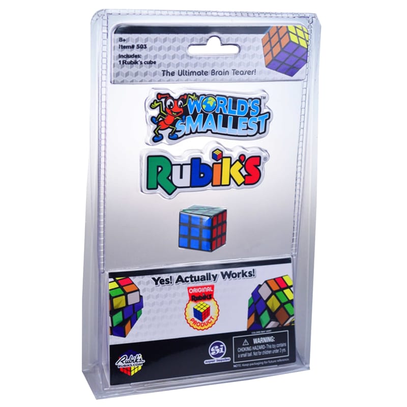 Super Impulse 503 World's Smallest Rubiks Cube Multicolored